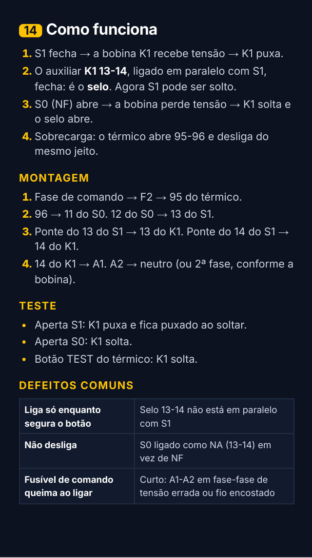 Como funciona, montagem e teste